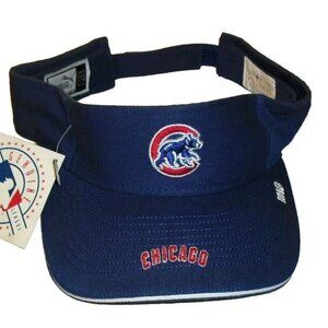 Chicago Cubs Mens Adult Visor Hat Cap New Tags Mlb